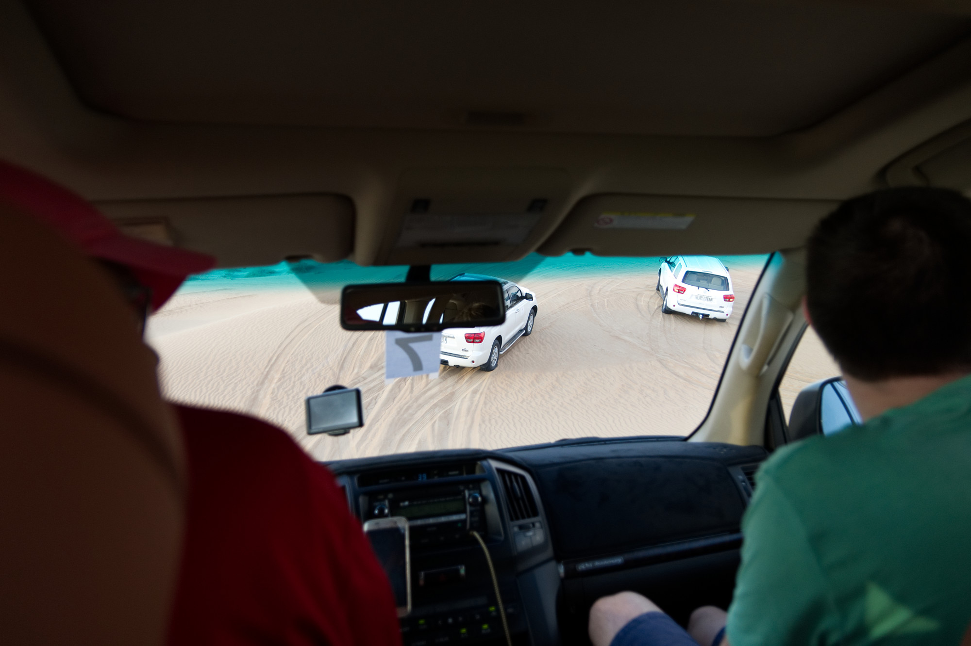Jeepsafari in der Wüste Dubais
