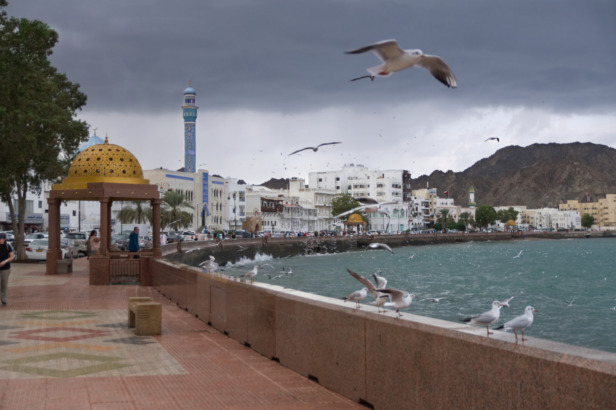 Promenade von Muscat (Mascat) im Oman