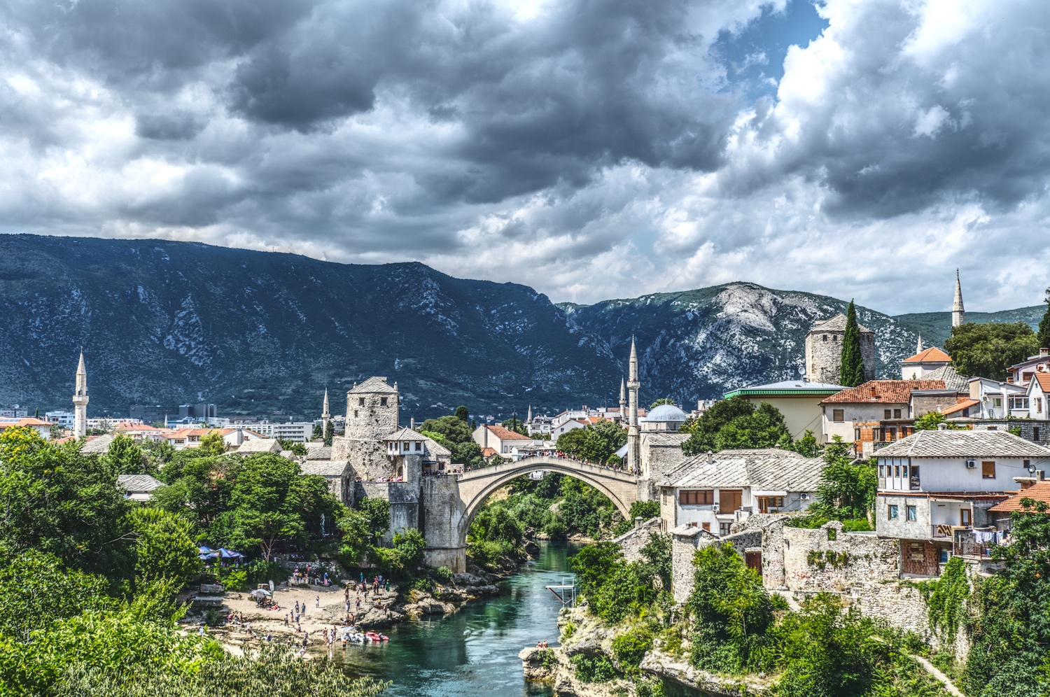 Die Brücke von Mostar