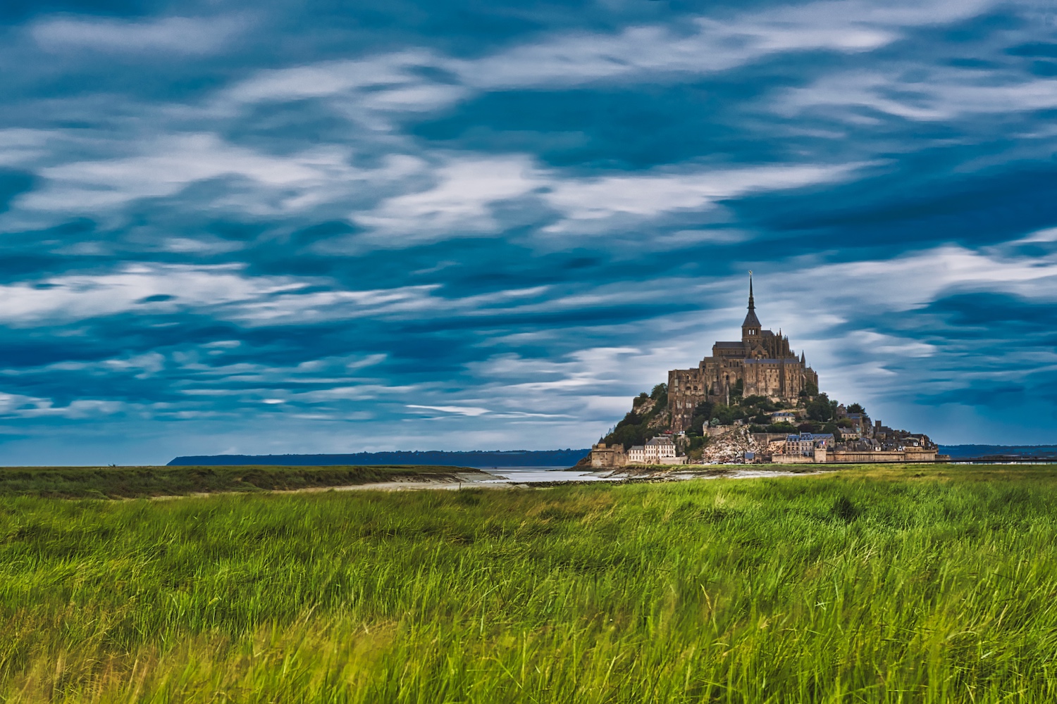 View on Mont St. Michel