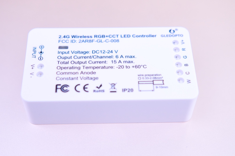 Passende Stromversorgung und Netzteil für GLEDOPTO LED-Controller