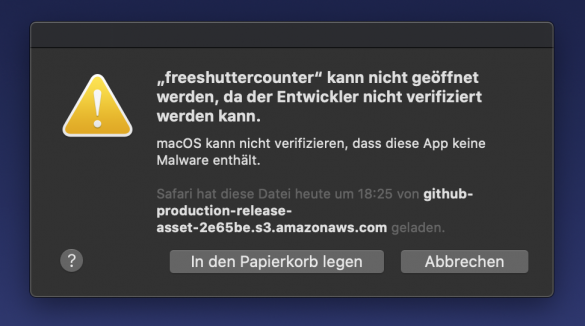 Ps Store Alter Kann Nicht Verifiziert Werden Was bedeutet das? "Anwendung kann nicht geöffnet werden, da der