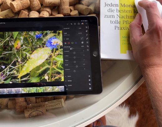 Controlling Lightroom for iPad with a mouse