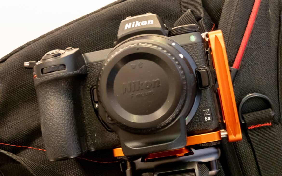 Finally, I can slide the Z6II back into the carrying system - whether with FTZ adapter or without.
