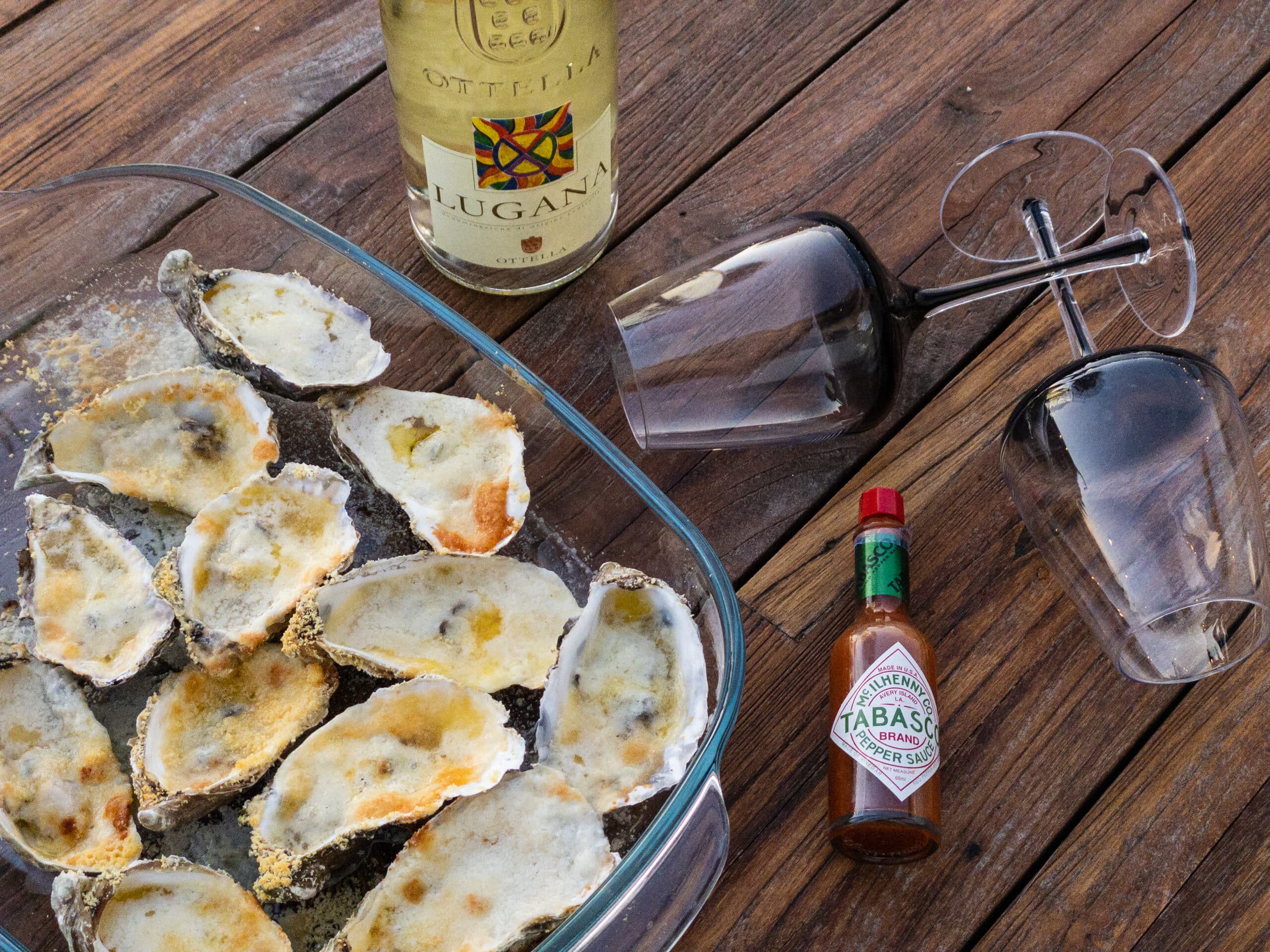 Oysters au gratin "Florida Keys“ Pixelfriedhof