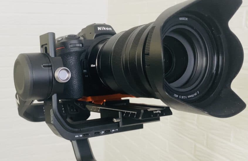 Insert Peak Design Capture Clip into DJI Ronin RS 2 and RSC 2