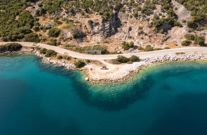 Offroading the coasts of Greece